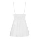 810-BAB-2 Babydoll - Blanc