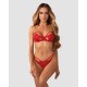Matildea ensemble lingerie ouvert rouge