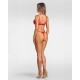 Matildea ensemble lingerie ouvert rouge