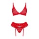 Chilisa ensemble 3 pièces - Rouge