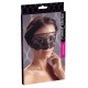 Masque pour les yeux en dentelle noire avec lien à nouer - Cottelli
