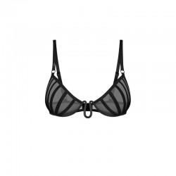 Aurorium demi-soutien-gorge noir