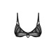 Aurorium demi-soutien-gorge noir