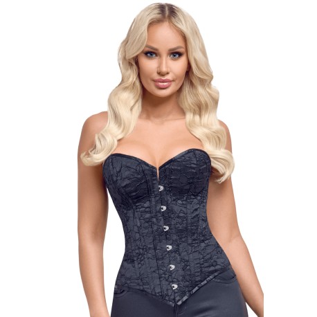 Corsage bustier à baleines avec laçage au dos - Cottelli