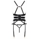 Corset porte-jarretelles et string assorti - Cottelli