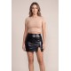 Jupe sexy courte noire wetlook Alessia - LSL4-SBLK