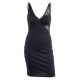 Robe courte à bretelles Victoria - LDC05BLK