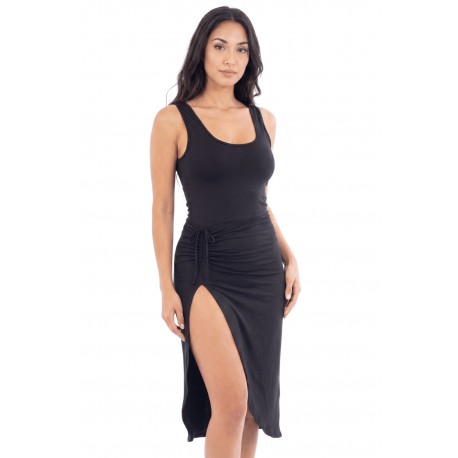 Robe noire Anastasia - LDC01BLK