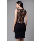 Robe noire Lora - LDC03BLK