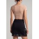 Jupe courte noire Mia - LSL2-SBLK