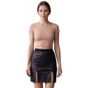 Jupe longue noire Omella - LSL3-LBLK