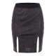 Jupe longue noire Omella - LSL3-LBLK
