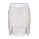 Jupe longue blanche Natacha - LSL3-LWHT