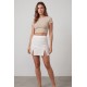 Jupe courte blanche Cassandra - LSL3-SWHT