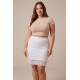 Jupe longue blanche Catalina - LSK2-LWHT