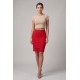 Jupe longue rouge Maria - LSK1-LRED