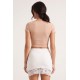 Jupe courte blanche Marina - LSK1-SWHT