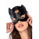 Masque félin en faux cuir - Mapalé