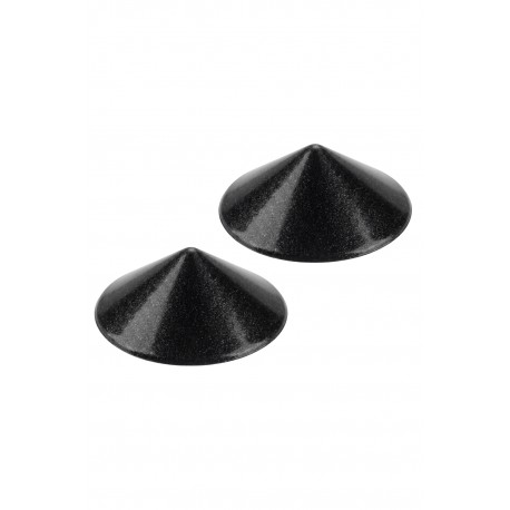 Nipple Métal noir Cache tétons cône - 202400104