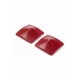 Nipple Métal rouge Cache tétons carré - 202000105