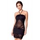 Robe bustier maille et dentelle